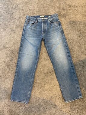 Frame Denim Men's Light Blue Slim Straight Jeans